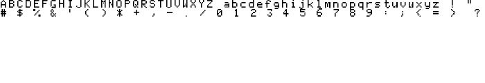 Apple ][ font